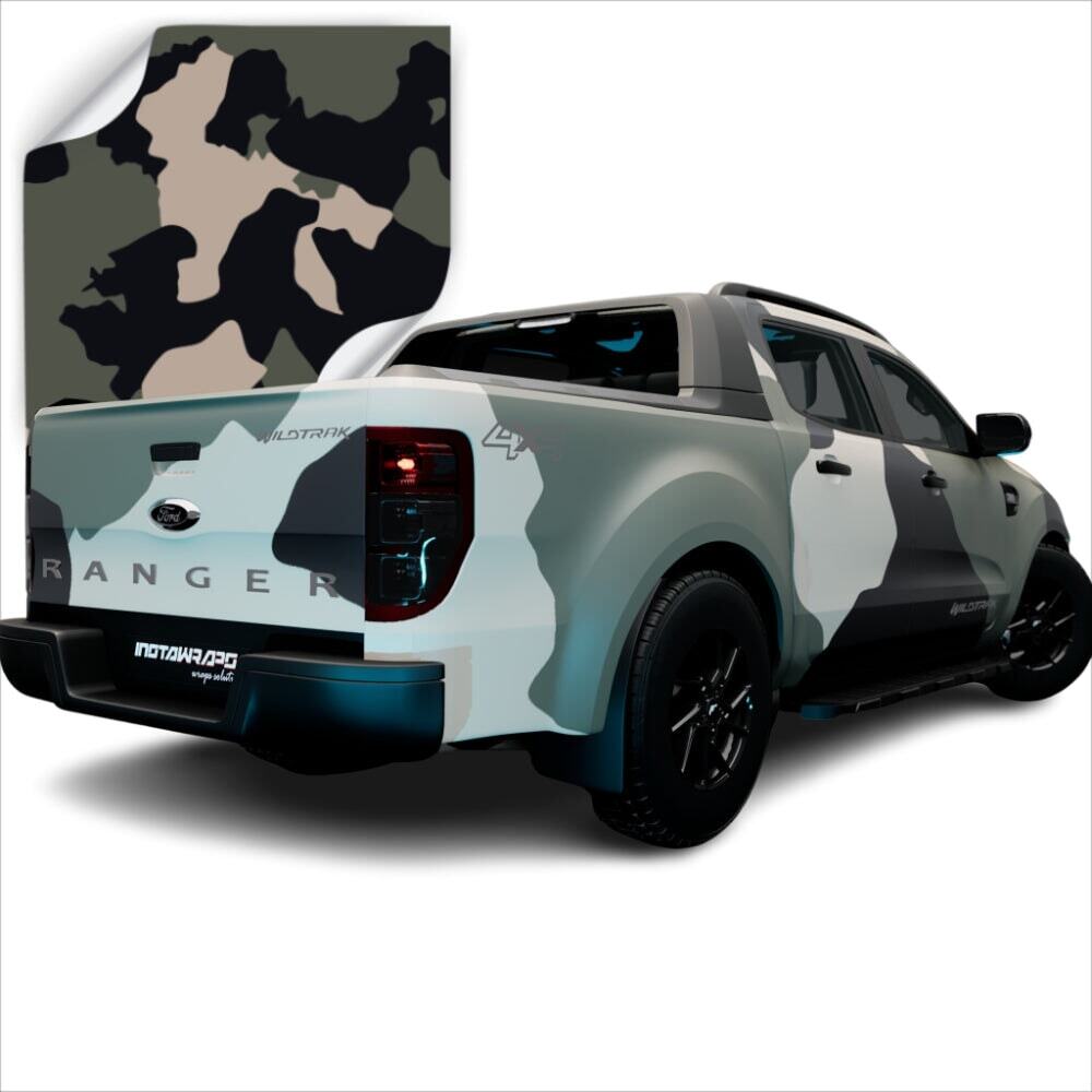 3M Vinyl Printed Jumbo Camo Patterns CW Series Wrapping Film | CW1524J