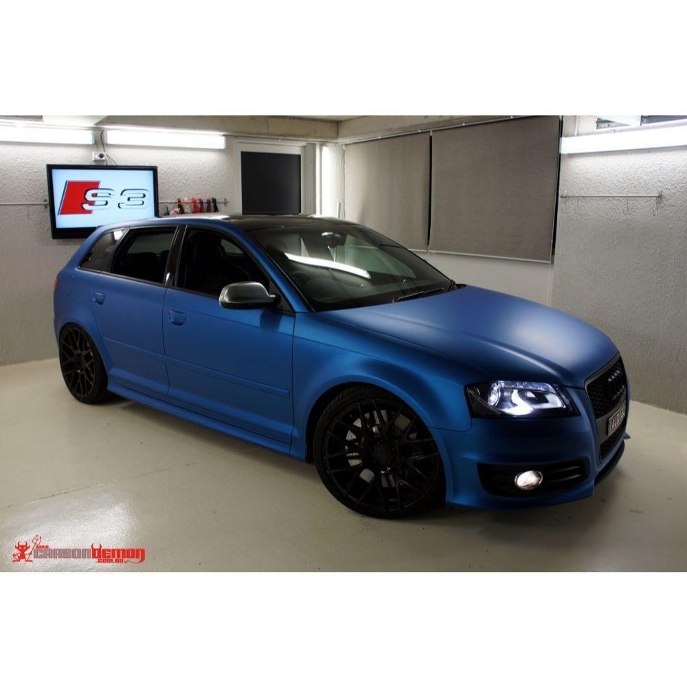 Avery Dennison SW900 Supreme Matte Blue Metallic Vinyl Car Wrap Film | 615-M