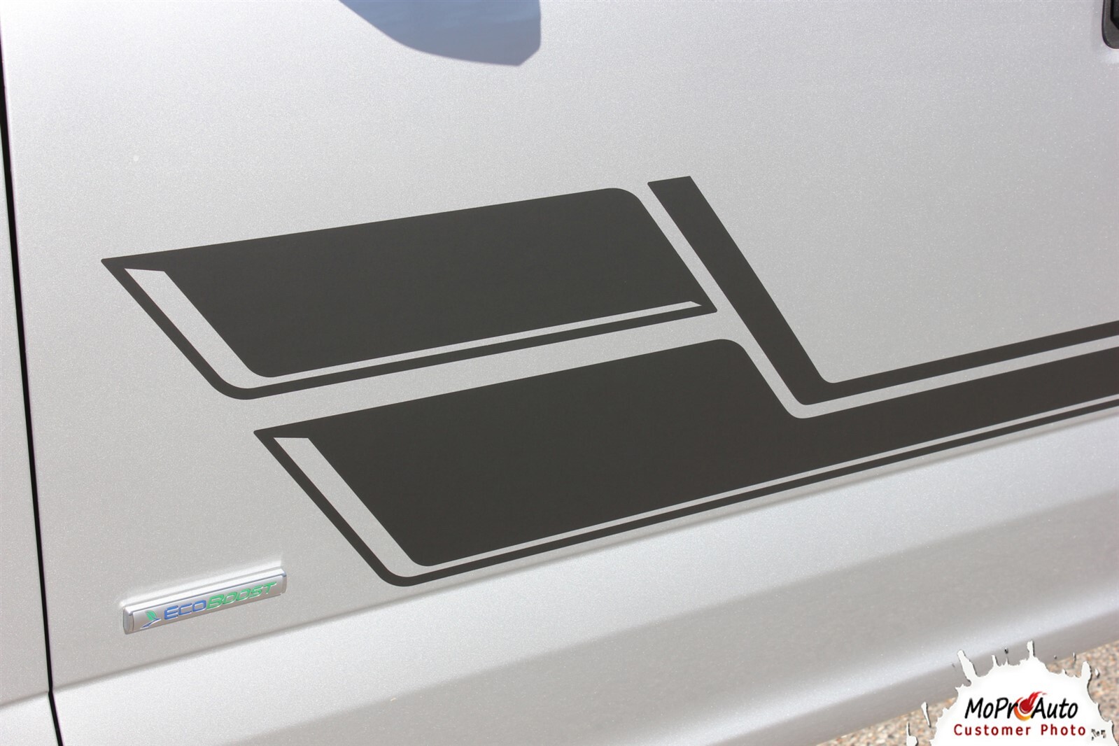 ELIMINATOR 2015-2020 Ford F-150 Side Door Low Hockey Stripe Vinyl Graphic Decal