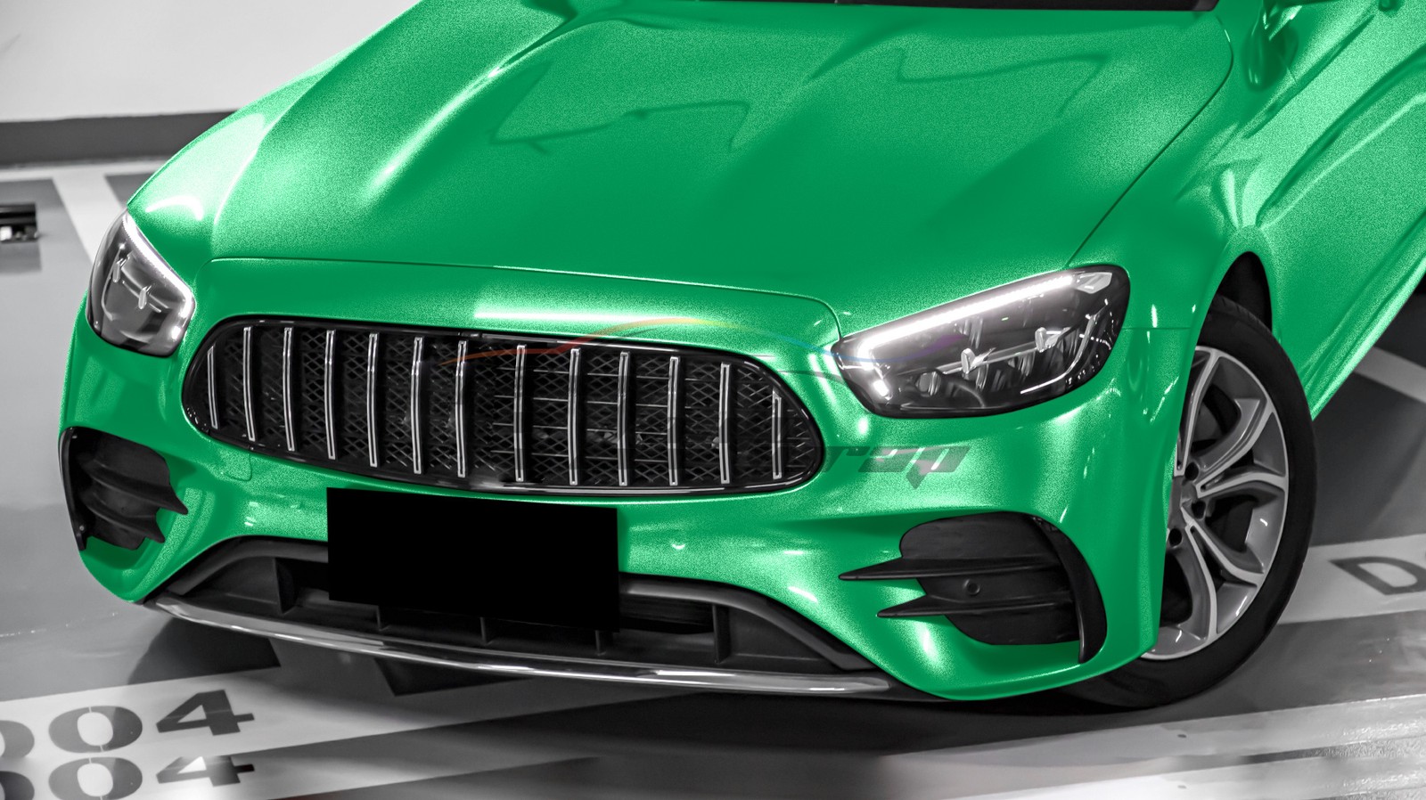 Gloss Metallic Emerald Green PPF TPU Paint Protection Film Dry Wet Vinyl Wrap