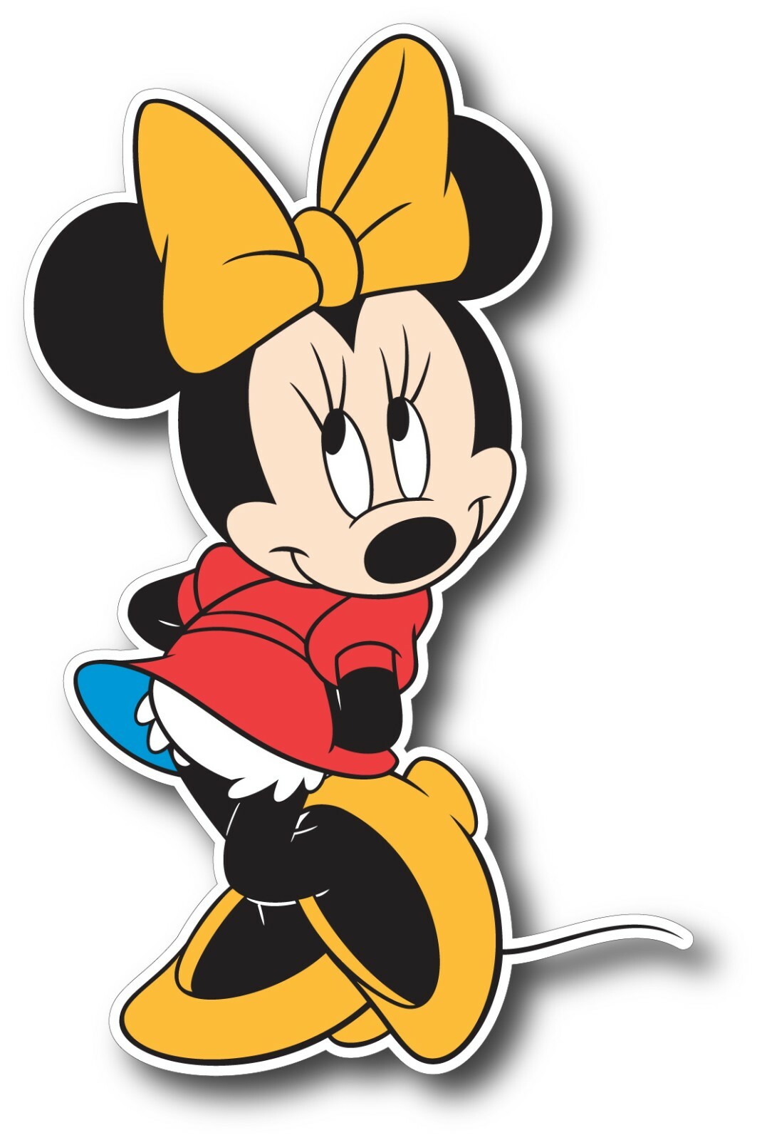 MINNIE MOUSE KIDS CARTOON DECAL STICKER 3M USA CAR TRUCK VEHICLE WINDOW WALL