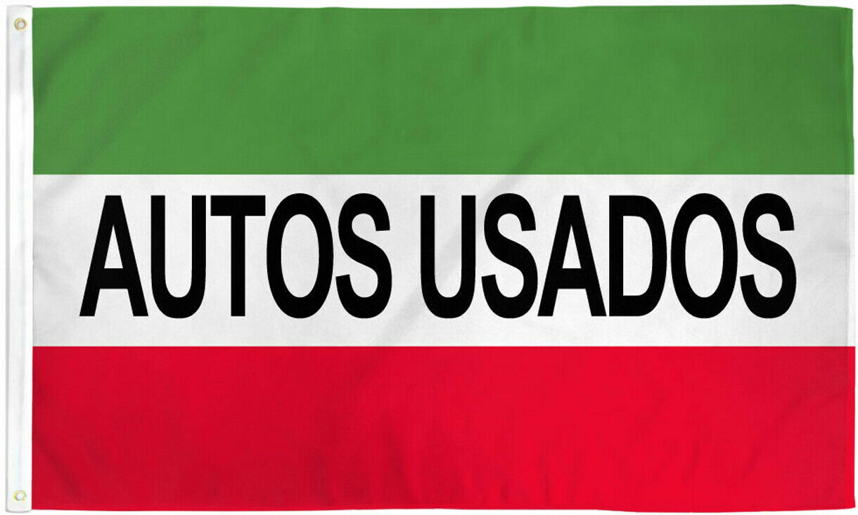 Autos Usados Flag 3x5ft Used Cars Banner Sign Advertising Car Dealership Flag