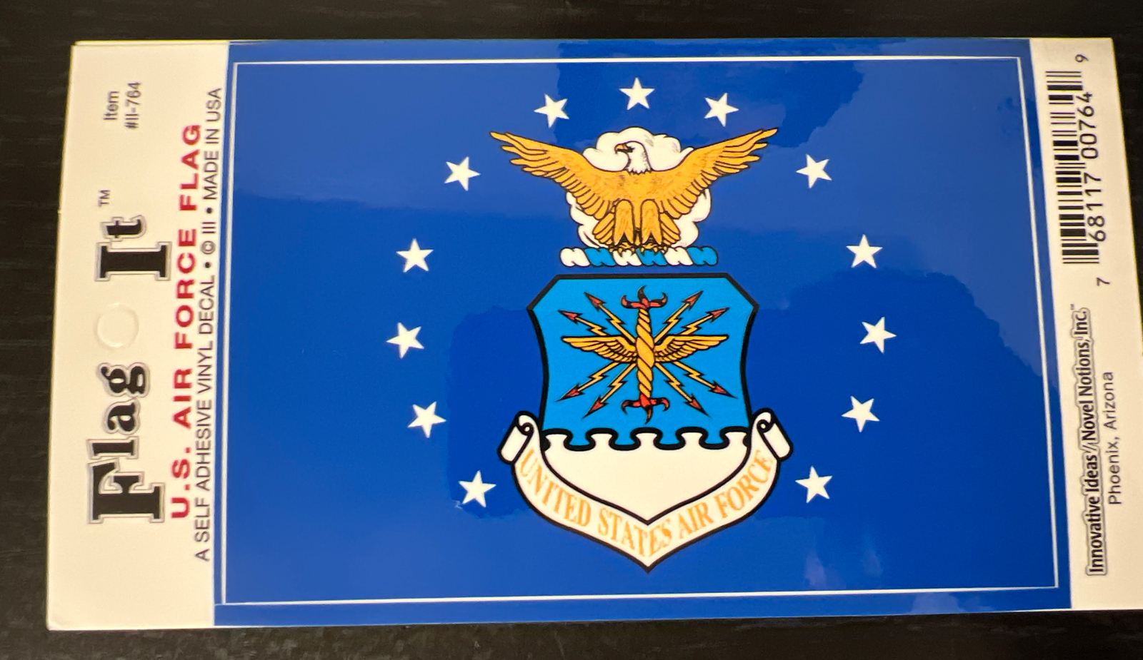 U.S. Air Force United States Decal STICKER bumper 3″x5″ USAF