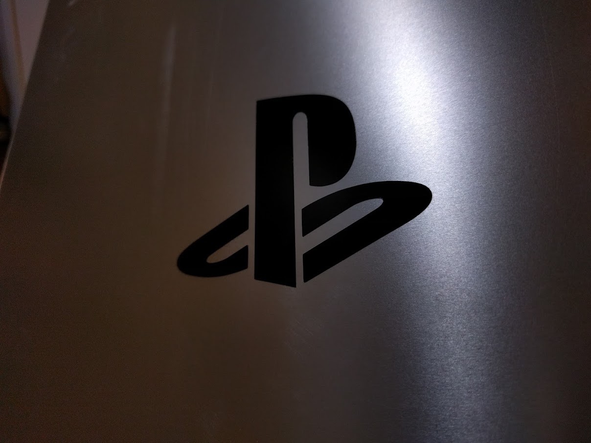 4 Pack V2 Playstation PS Vinyl Decal Sticker Gloss Black 2″ x 1.5″ (5cm x 4cm)