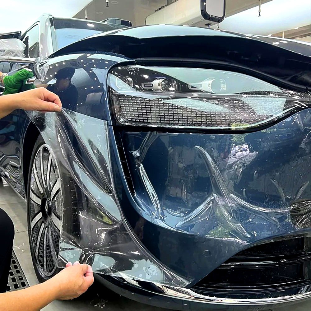 12″x60″ TPU PPF Clear Paint Protection Vinyl Film Wrap Gloss Car Scratch 1ftx5ft