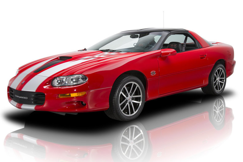 2002 Camaro SS T-Top 35th Anniversary Decals & Stripes 9 Piece Complete Kit