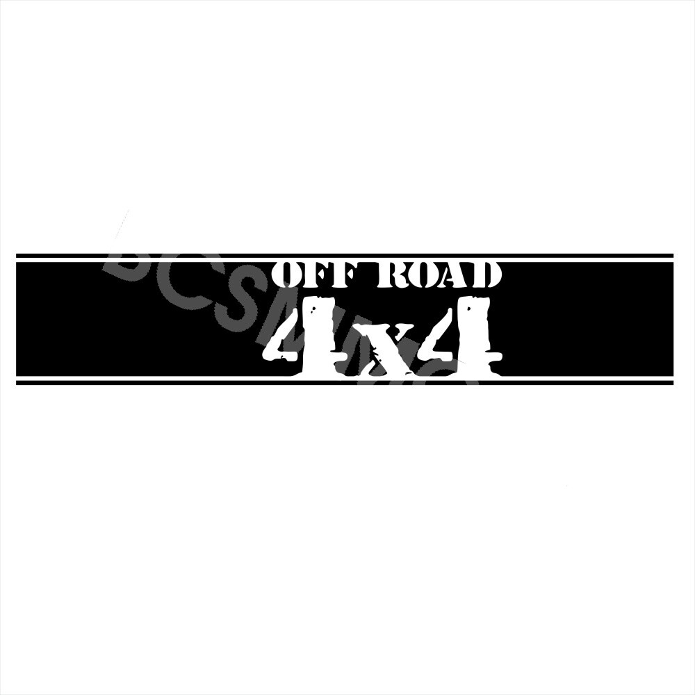 Self-adhesive Hood Sticker Car Hood Sticker Offroad 4X4 Vinyl Decals Graphics