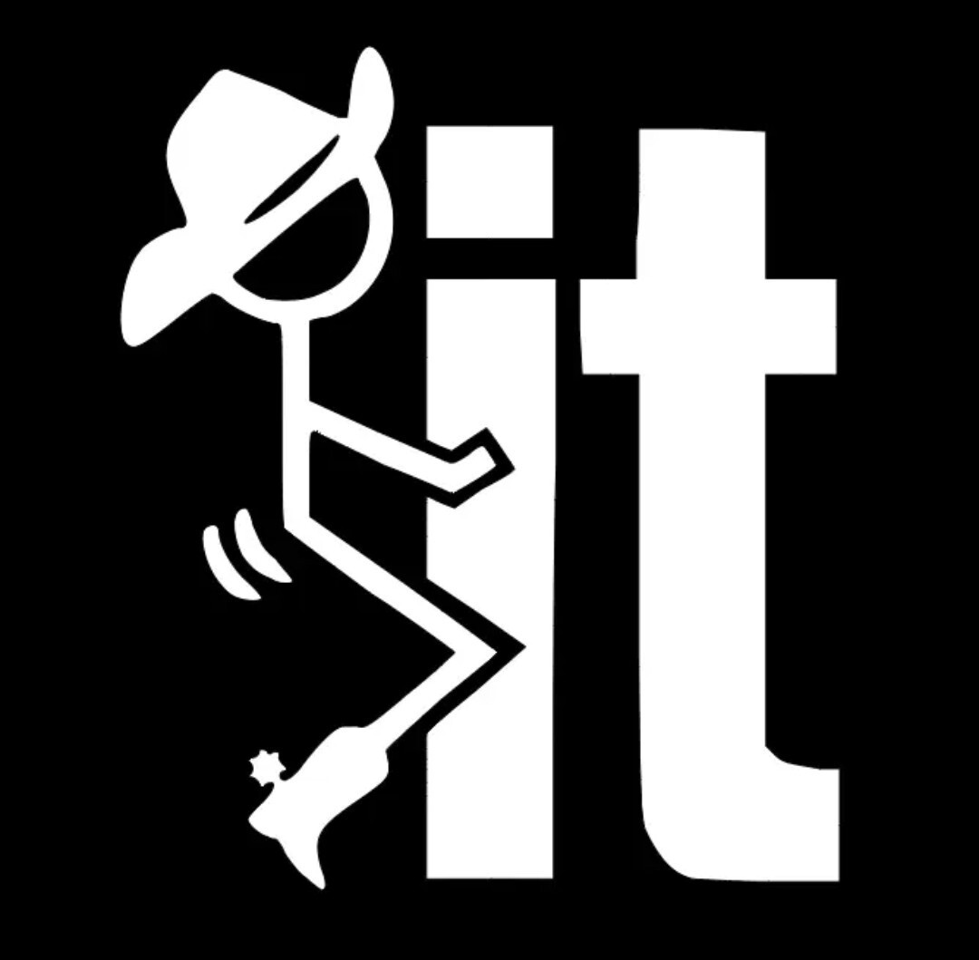 F#@k It Cowboy Funny Vinyl Decal Sticker you choose size and color