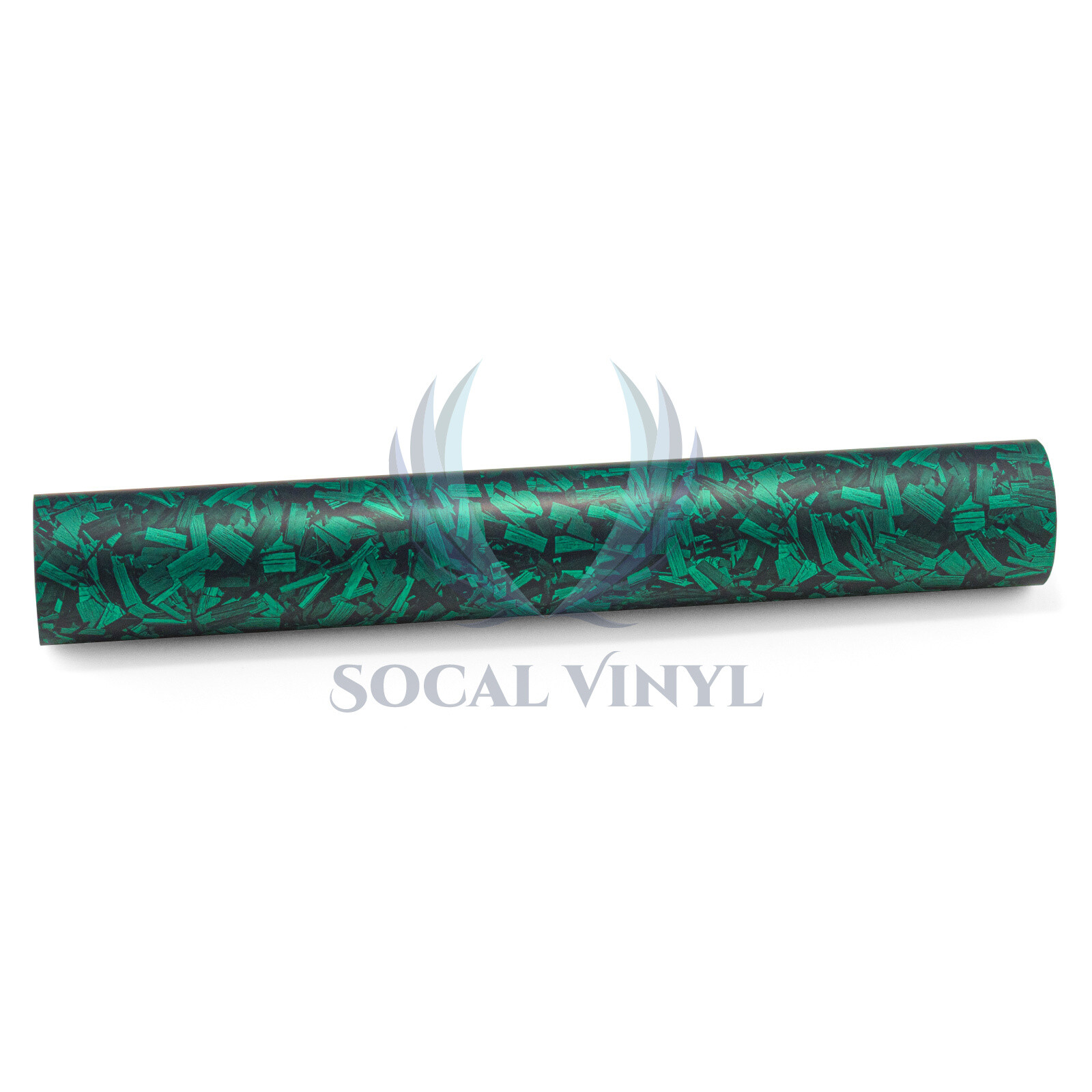 ESSMO PET Marble Forged Matte Carbon Fiber Emerald Green Car Vehicle Vinyl Wrap