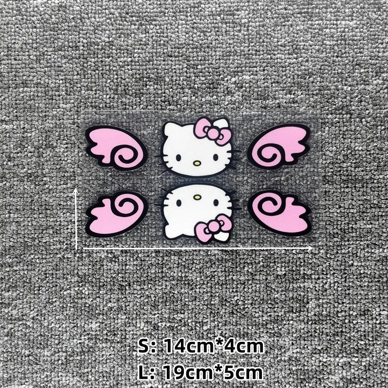 DIY Car Sticker Cartoon Cute Kitty Hood Vinyl Decal Canopy Body Auto Decors DIY