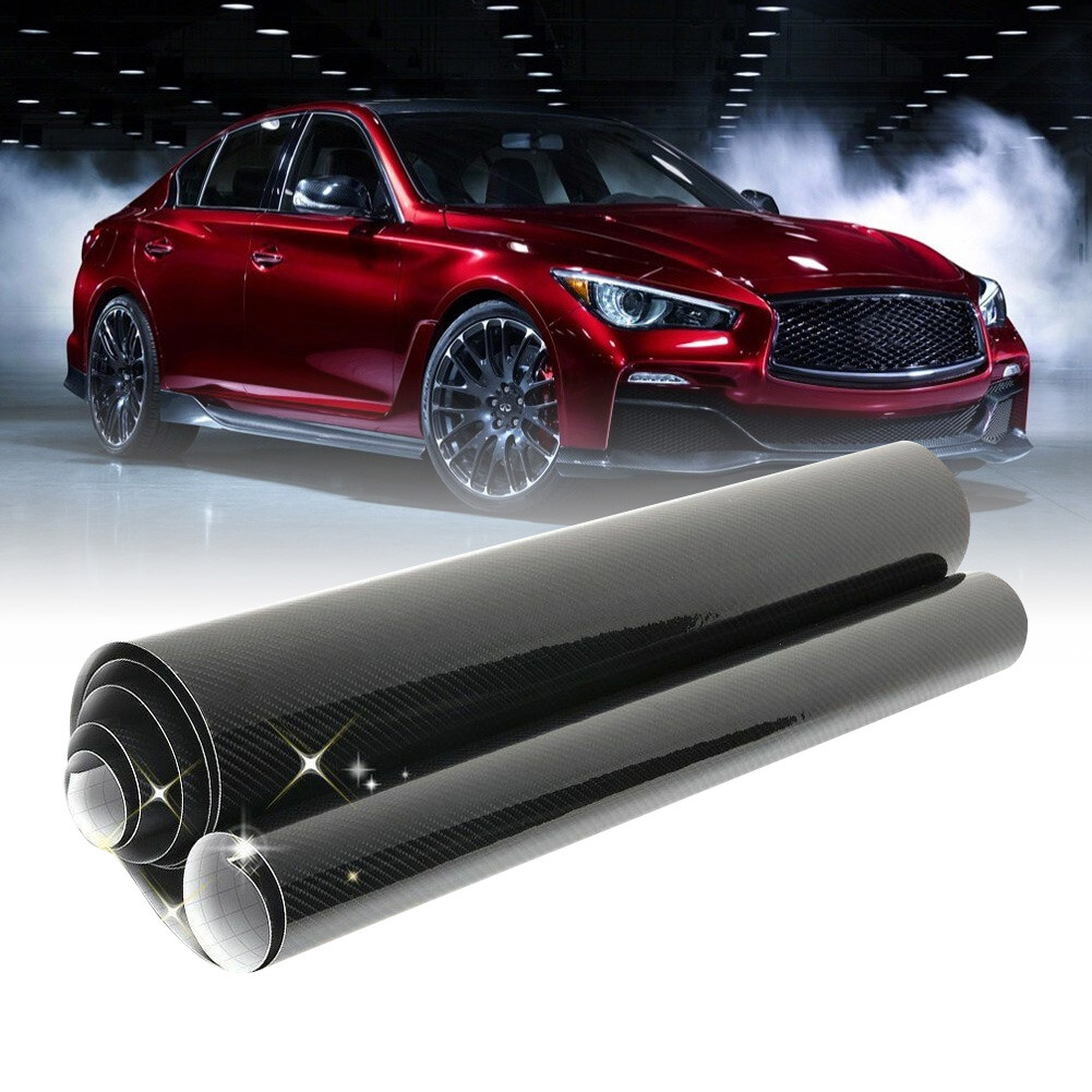 Car 5D Rollo De Vinilo Fibra Carbono Para Exterior Calificado Auto Coches Vinil