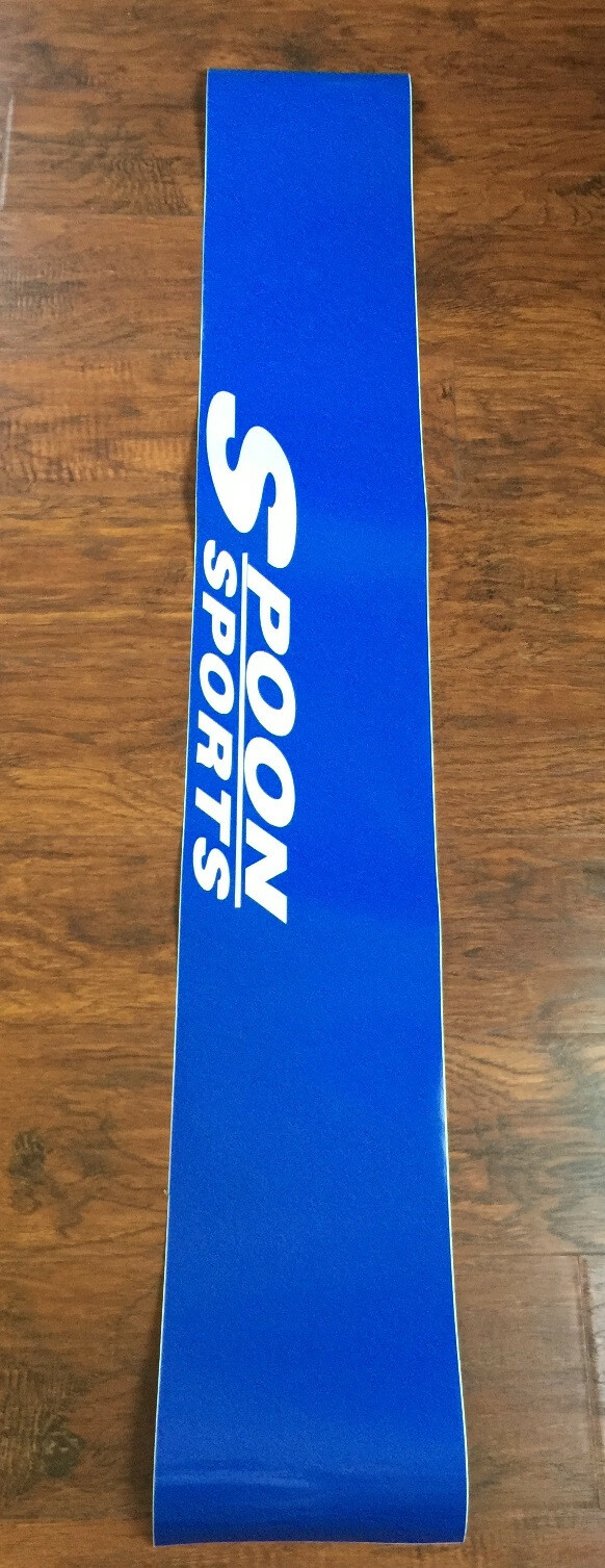 Spoon Type One Spoon Sports Decal Windshield Banner Sun strip sun visor sticker