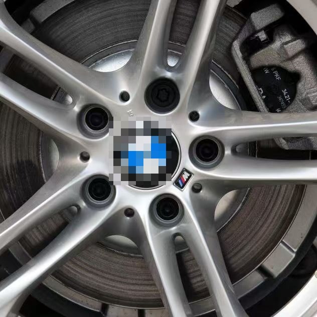 For BMW ALLOY WHEEL M BADGE STICKER EMBLEM DECAL 17MM X 9MM SET OF 10 pcs