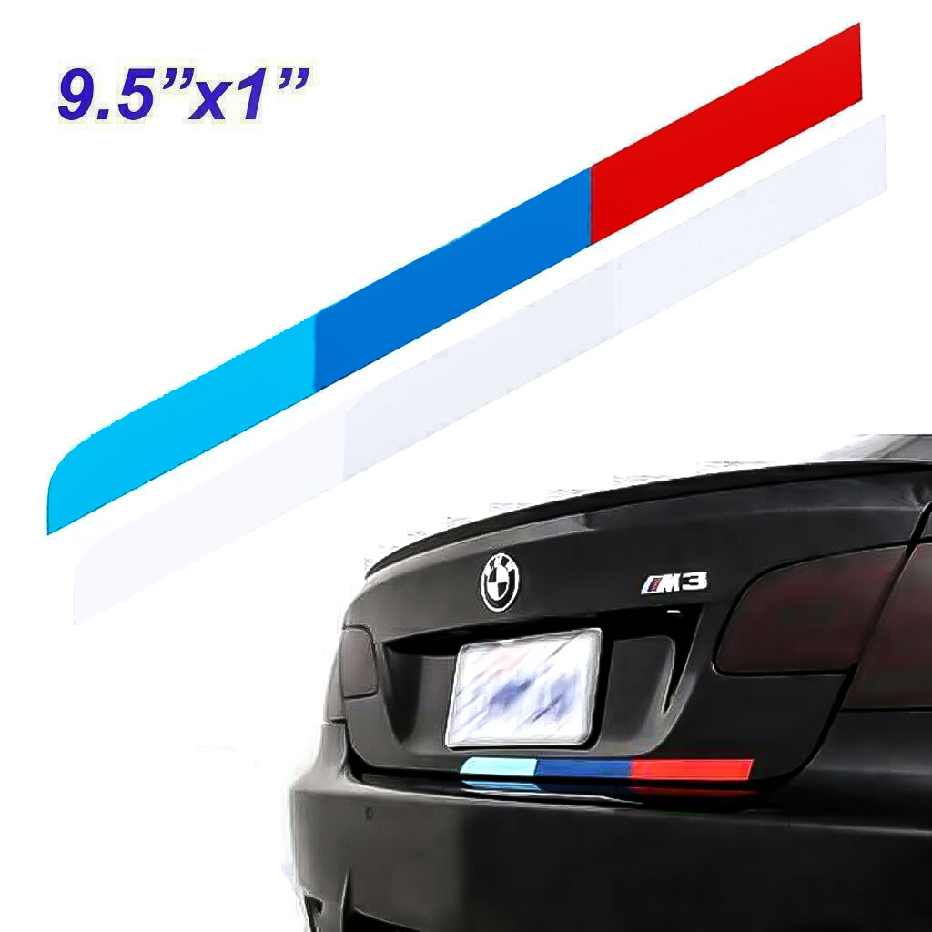 M-Color Racing Sport Vinyl Decal Stripe Sticker for BMW 3 Series 320i 330i 325i