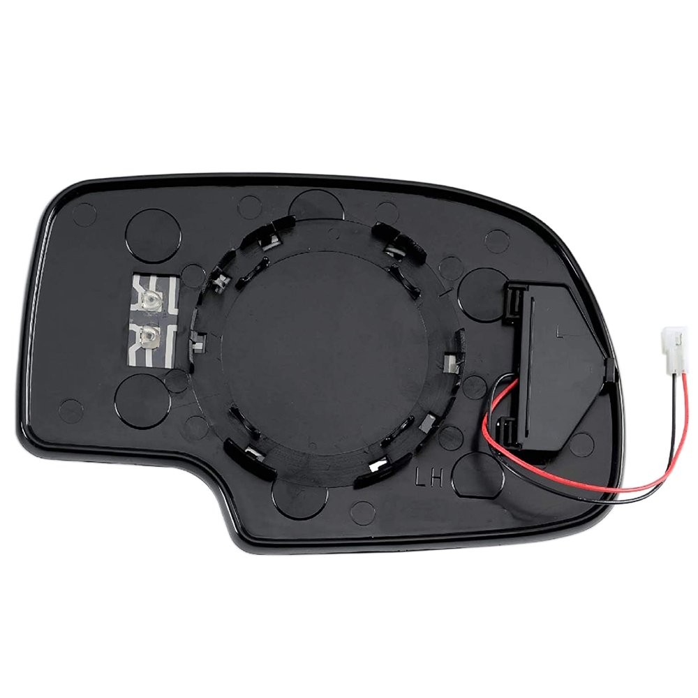 1/2Set Mirror Glass Signal Turn Heated Driver Side for LH 03-2007 Chevy GMC Cadi