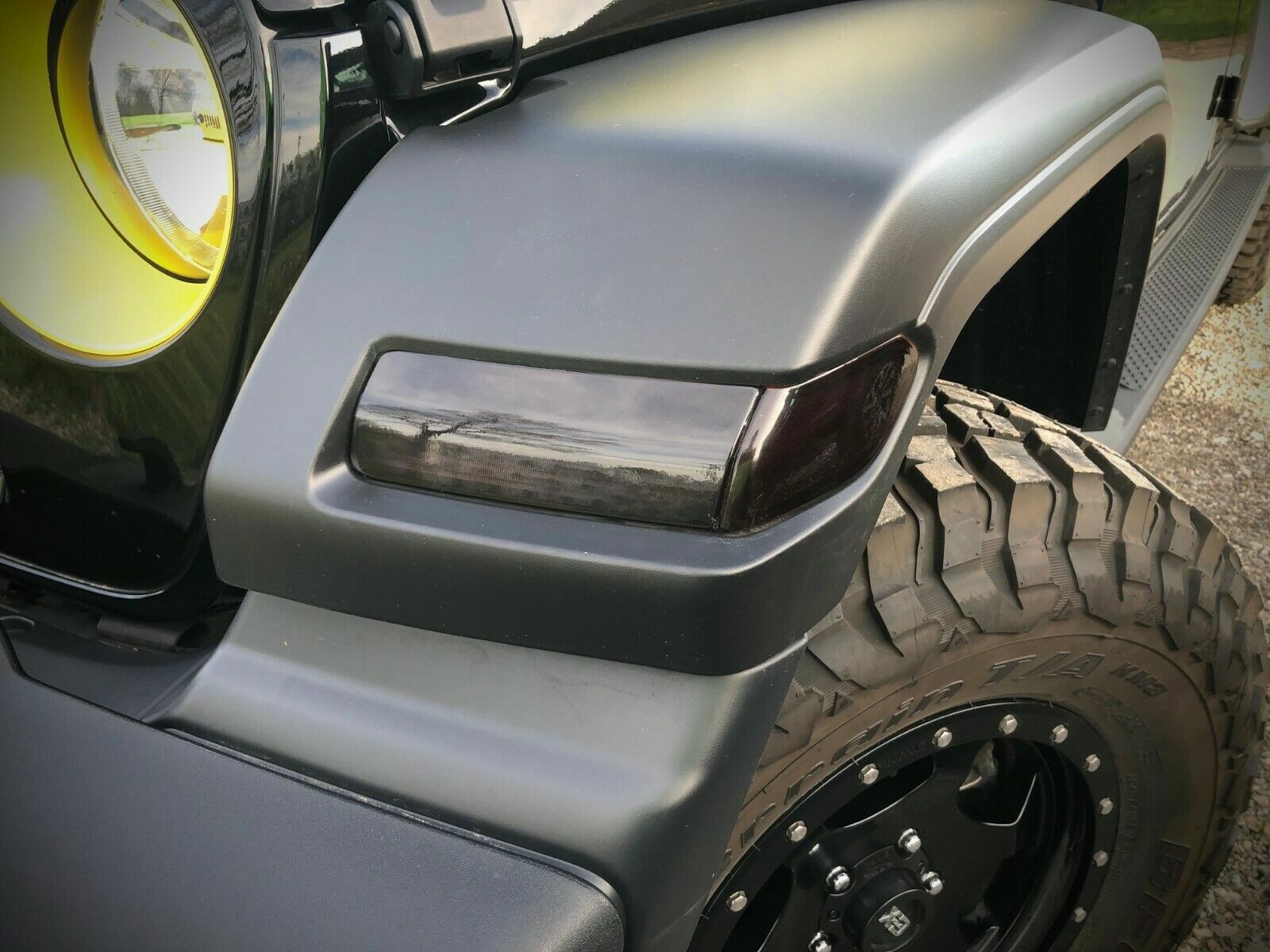 Tint Kit For 2020 to 2023 JEEP Gladiator (JT) Tail Lights & Marker Luxe Material