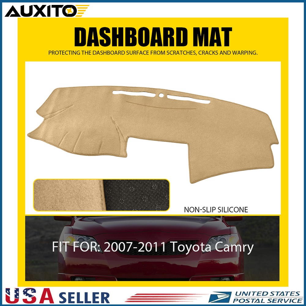 Dash Mat Cover Pad Black Gray Beige For Toyota Camry 2007 2008 2009 2010 2011
