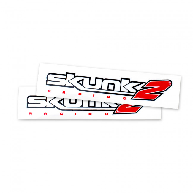 Skunk2 for Decal 5″ White (Set of 2)