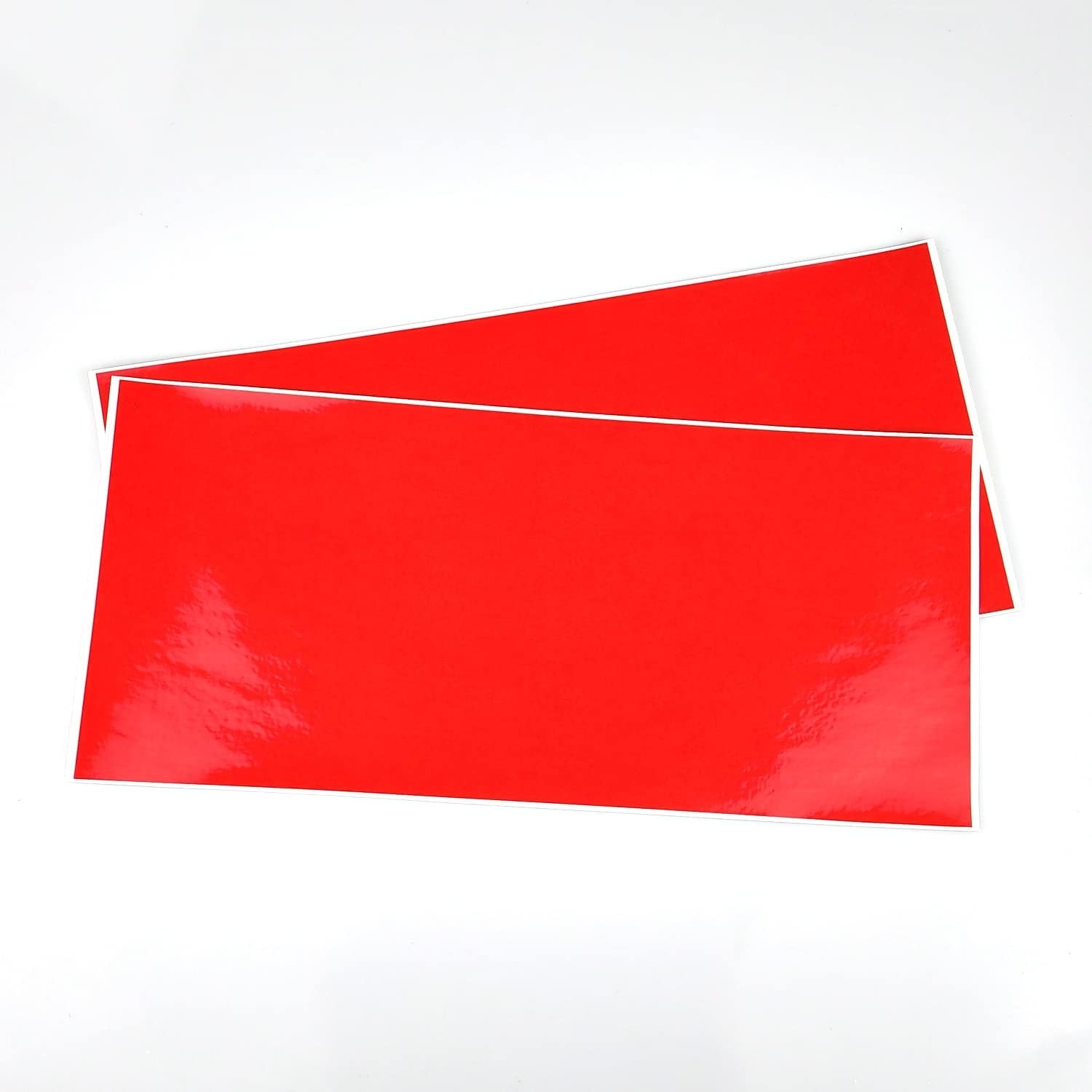 Red Vinyl Overlay Sheets for Chevy Bowtie Emblems – Weatherproof, Reusable, E…