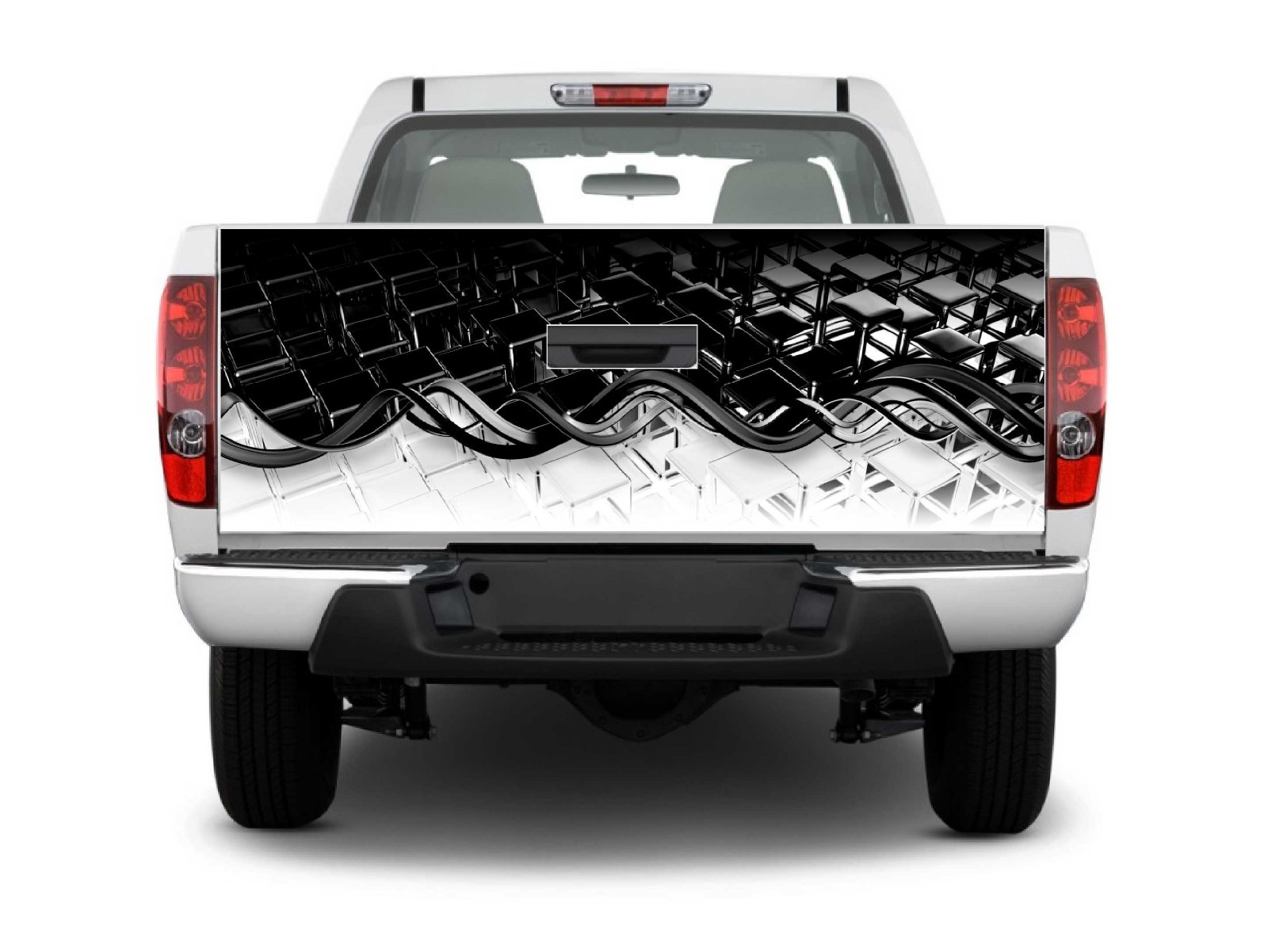 Boat Car Truck Bed Carbon Fiber Tailgate Graphics Decal wrap Stickers Skins