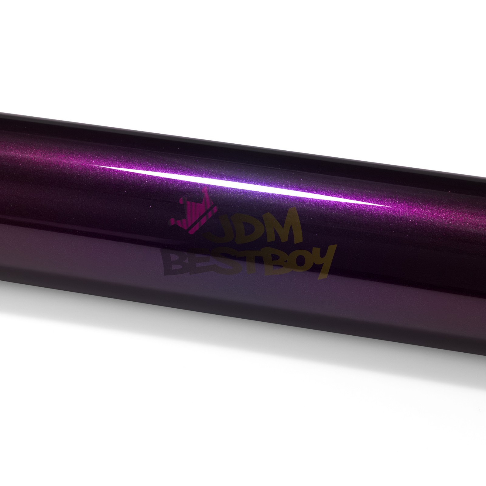 ESSMO PET Super Gloss Metallic Midnight Purple Car Vinyl Wrap Decal Like Paint