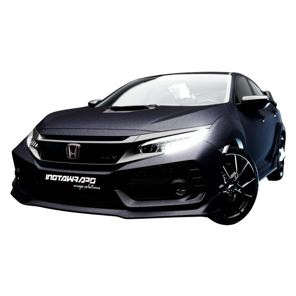 KPMF K75400 Matte Frozen Midnight Purple Vinyl Car Wrap | K75570