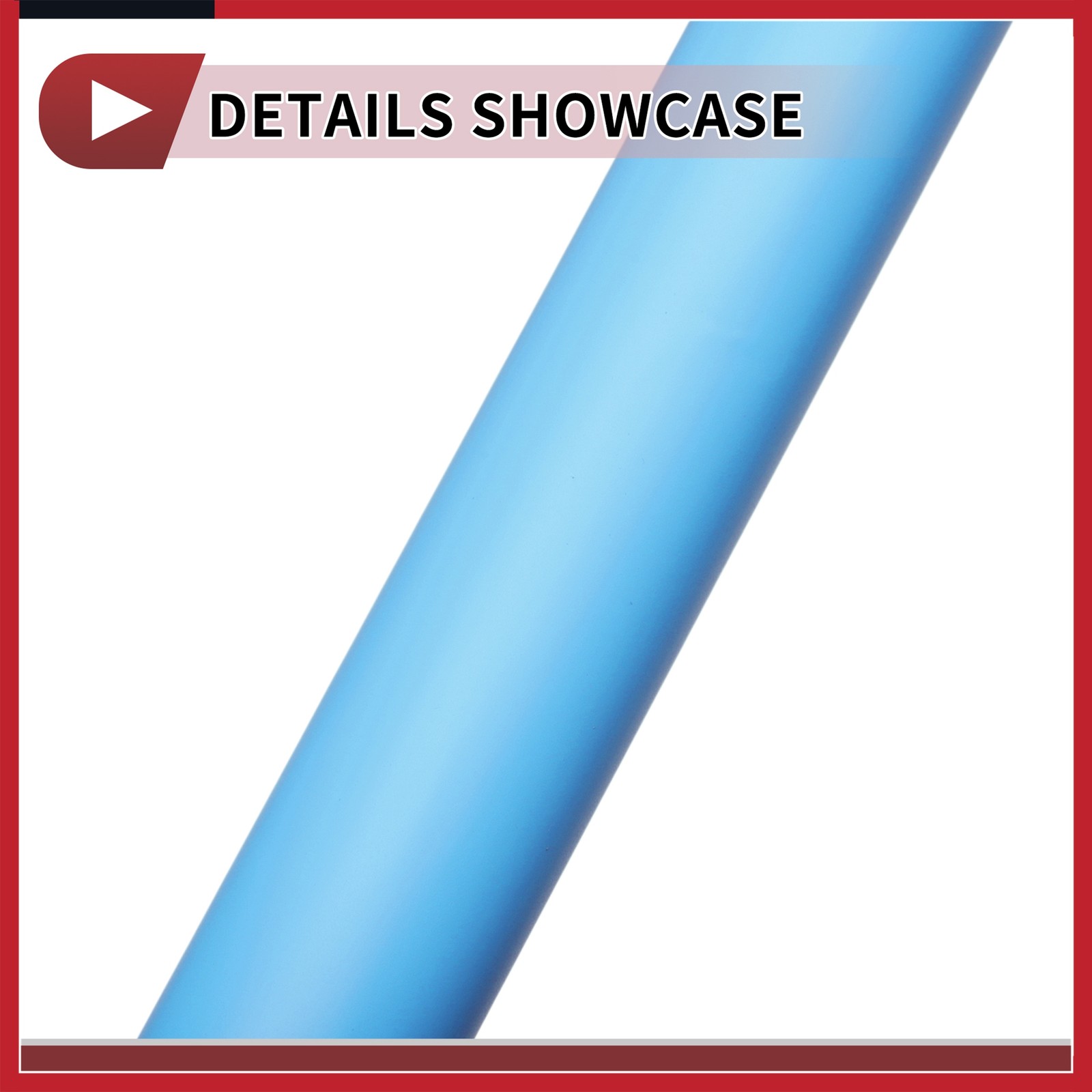 Matte Light Blue Auto Wrap Film 274x152cm(9ft x 5ft) Vinyl Wrap Cover Universal