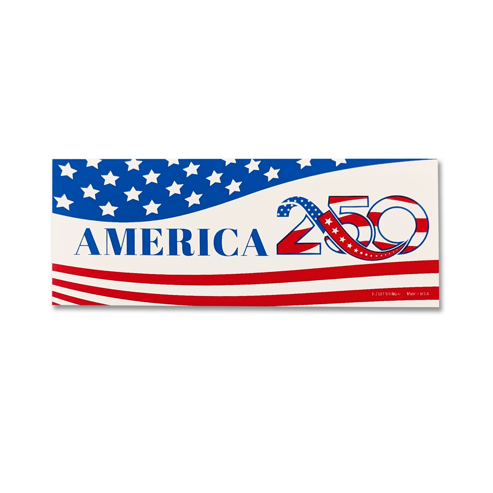 America 250 Limited Edition Bumper Sticker Decal Patriotic American Flag 20 pack