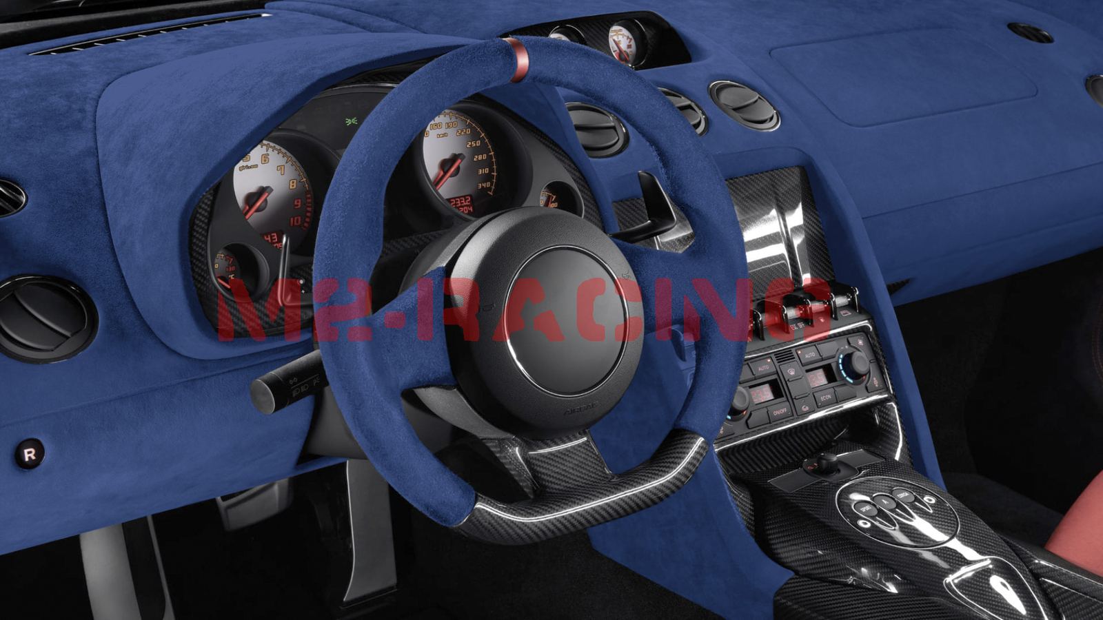 Velvet Stretchable Royal Blue Suede Textured Car Vinyl Wrap Sticker Decal Sheet
