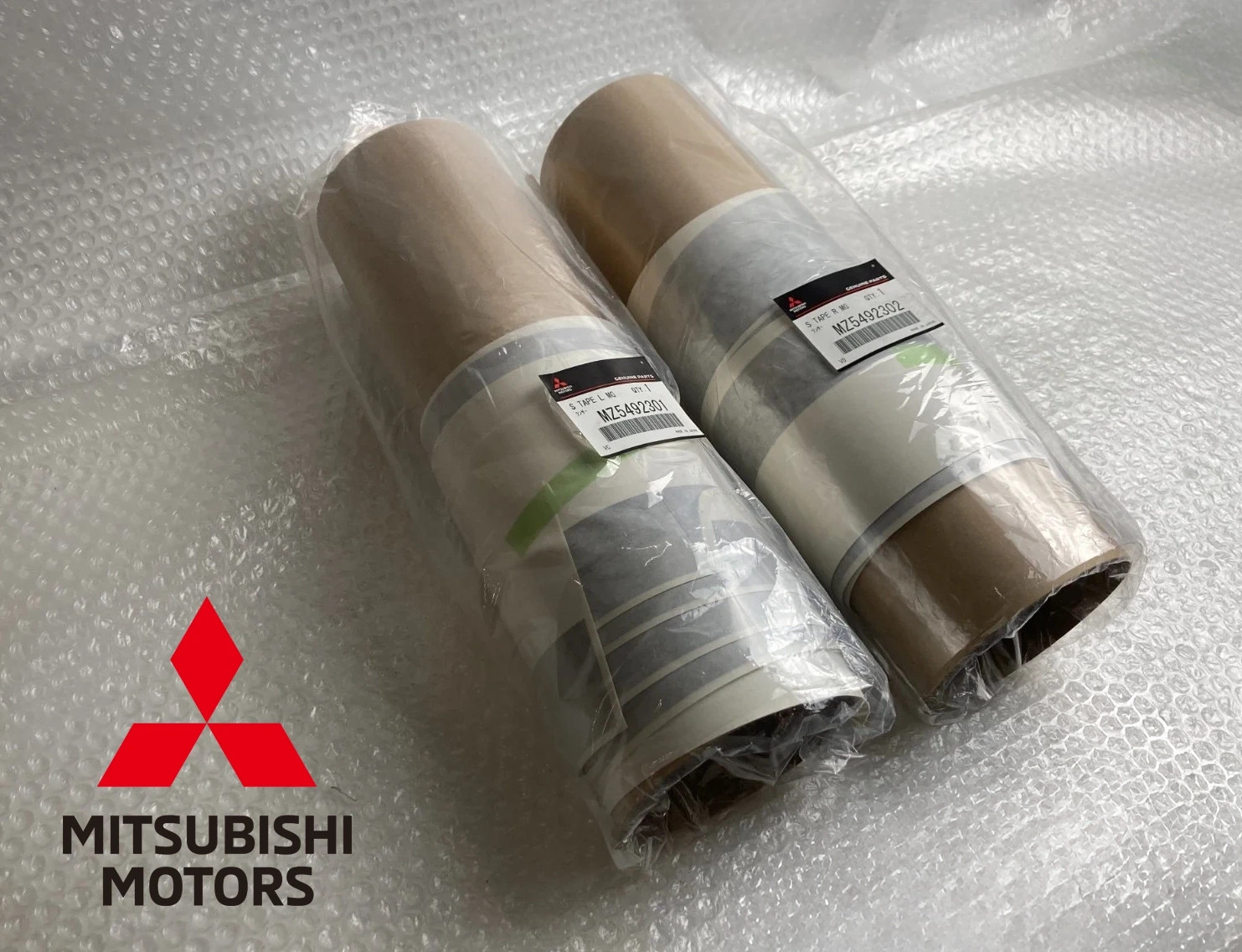 MITSUBISHI LANCER EVO6 LEFT&RIGHT SIDE DECAL SET GENUINE OEM TOMMI MAKINEN
