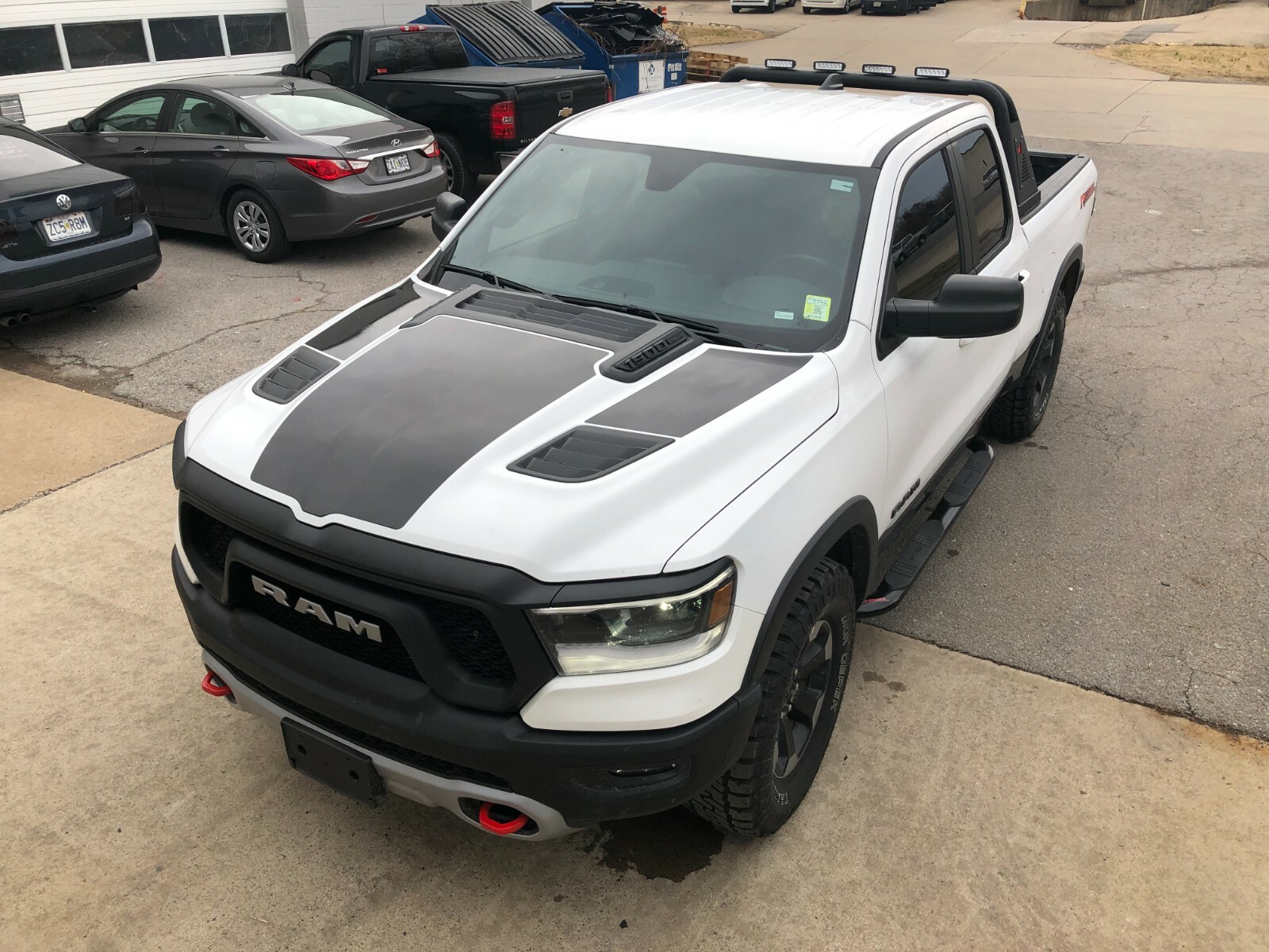 FITS 2019-2026 DODGE RAM 1500 REBEL VINYL HOOD DECAL STICKER GRAPHIC STRIPE