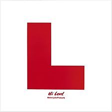 L PLATE HARD PLASTIC MOTORCYCLE LEARNER LEGAL L-PLATE MOTORCYCLE SCOOTER