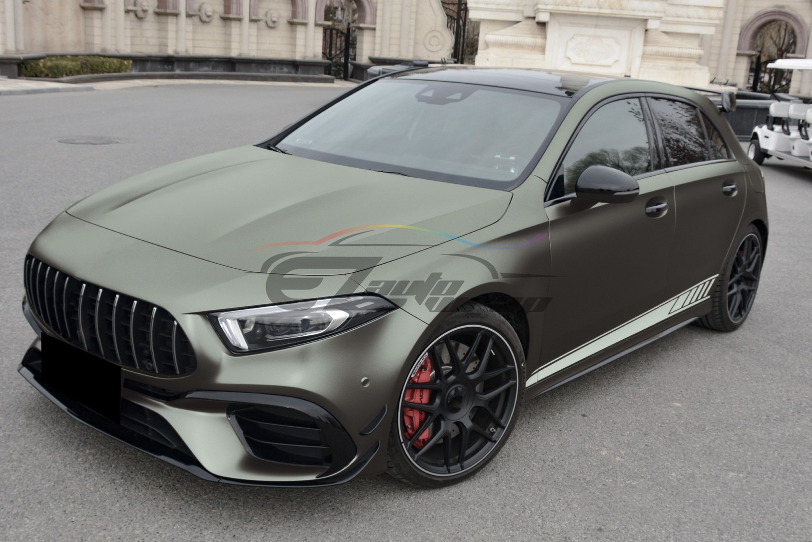 Matte Metallic Millennium Jade TPU PPF Paint Protection Film Dry Wet Vinyl Wrap