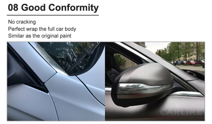 SUPER GLOSS CRYSTAL White Vinyl Wrap – Premium High-Shine Finish Vinyl Wrap