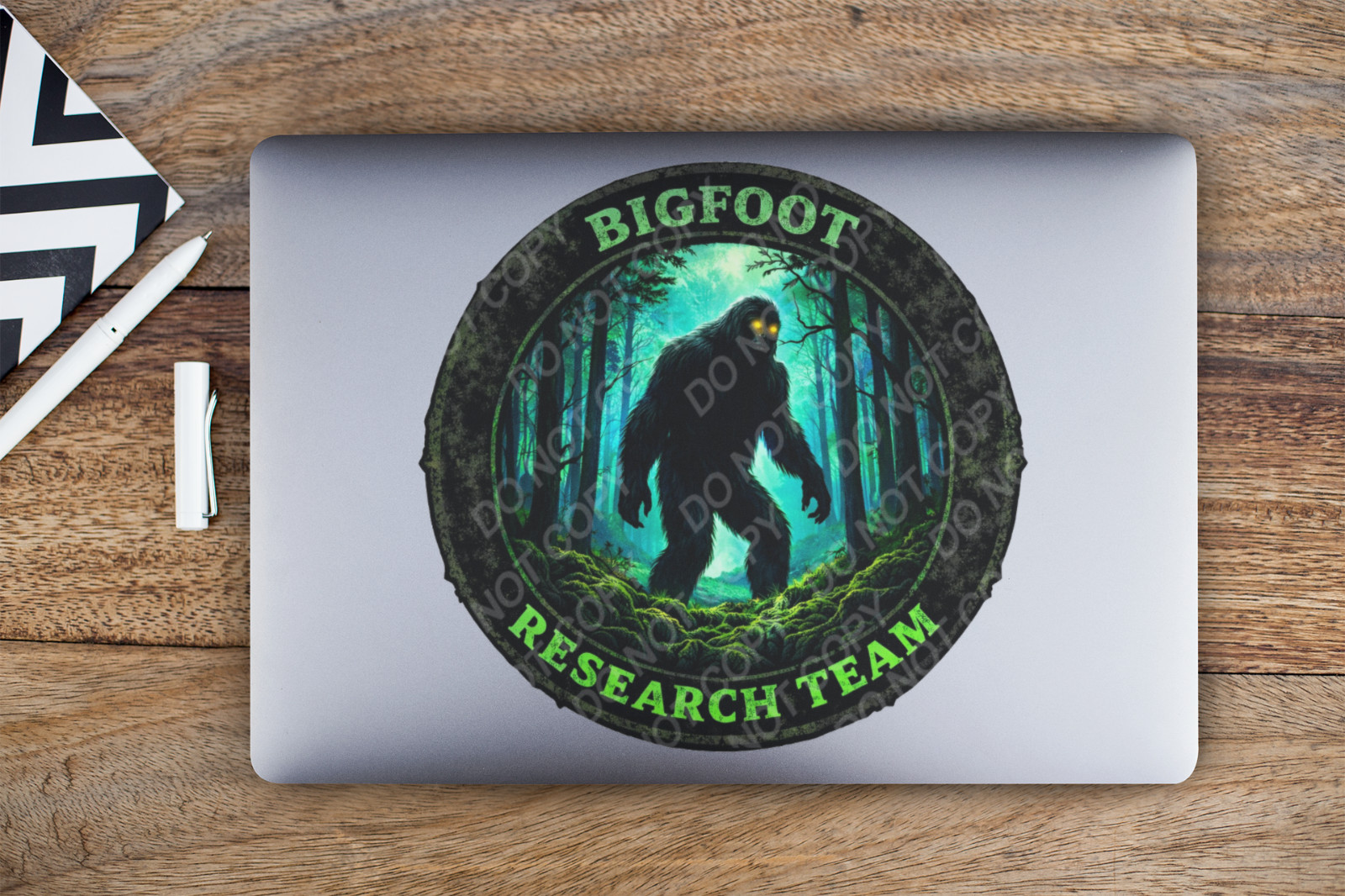 Bigfoot Research Team Window Vinyl Decal Truck Laptop Graphic Bumper Sticker