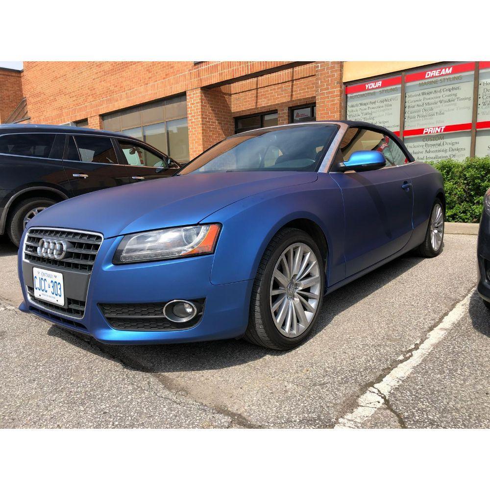 Avery Dennison SW900 Supreme Matte Blue Metallic Vinyl Car Wrap Film | 615-M