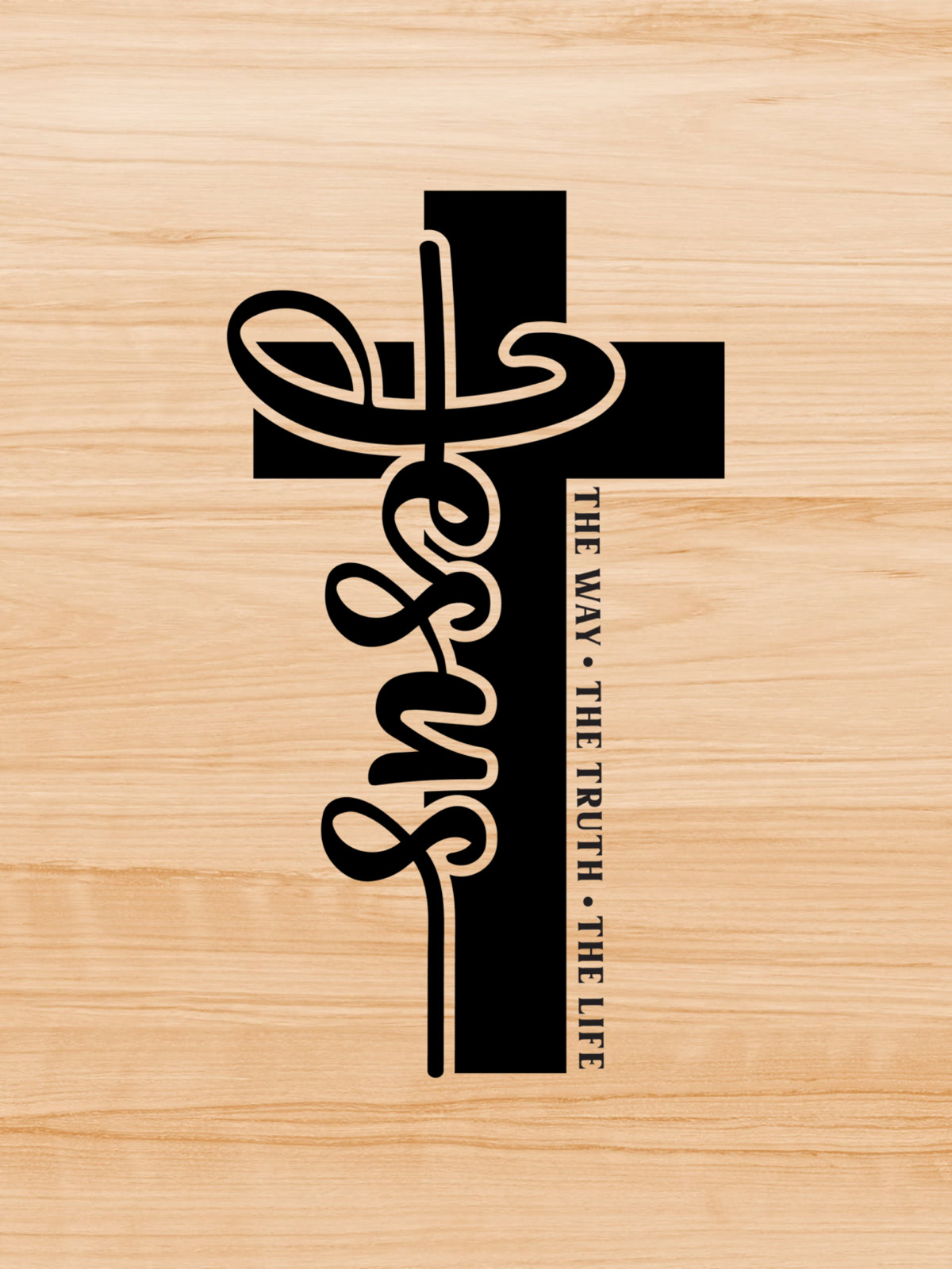 Vinyl Decal Car Truck Sticker Christian Quotes Jesus The Way The Truth The Life