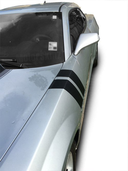 Fender Vinyl Hash Stripe Decal V2 for 2010 2011 2012 2013 2014 2015 Chevy Camaro