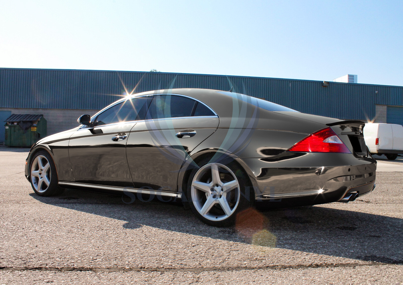 Chrome Black Dark Car Vinyl Wrap Sticker Decal Sheet DIY Air Release Bubble Free