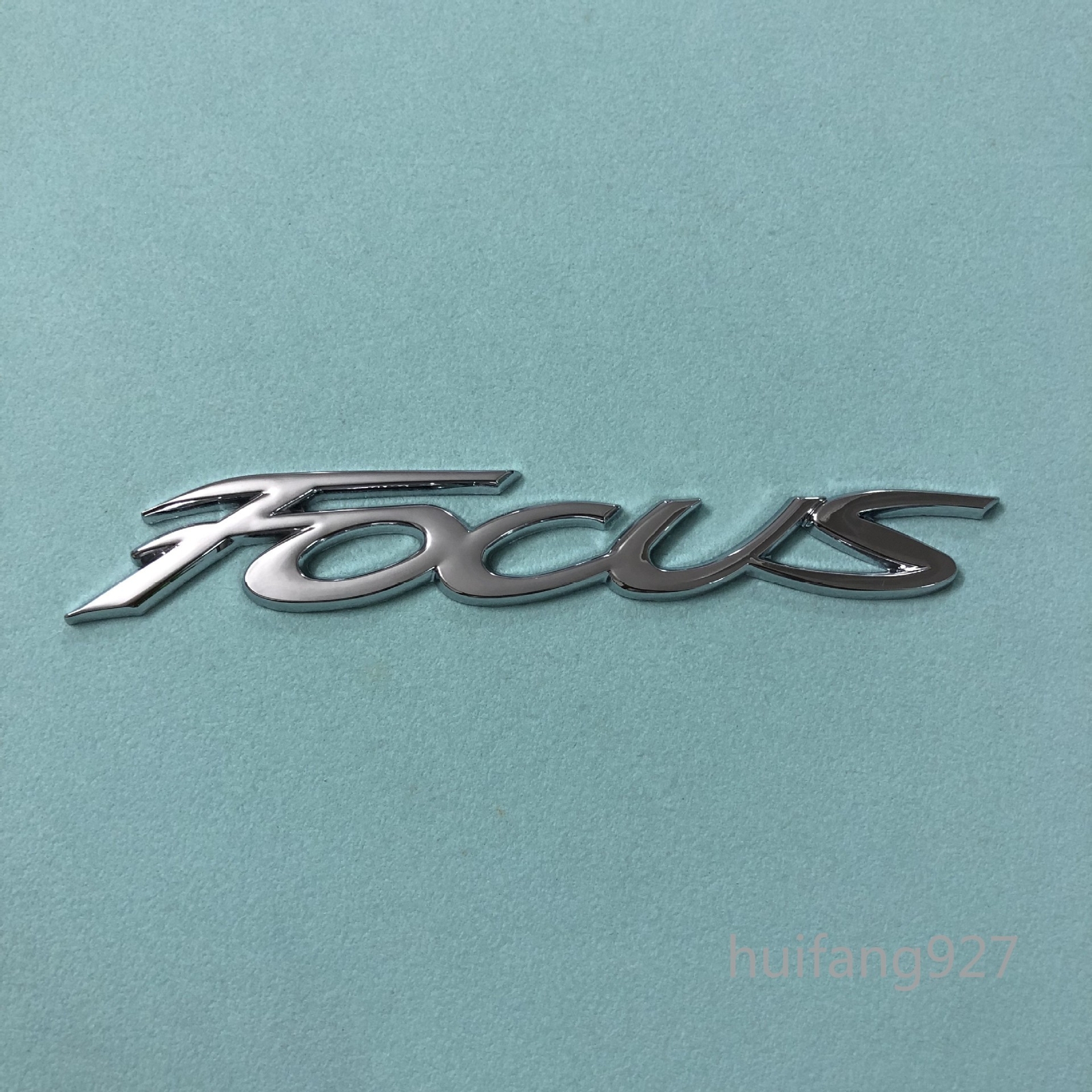 Metal 3D Car Body Rear Trunk Tailgate Badge Emblem Decal Nameplate Sticker Focus