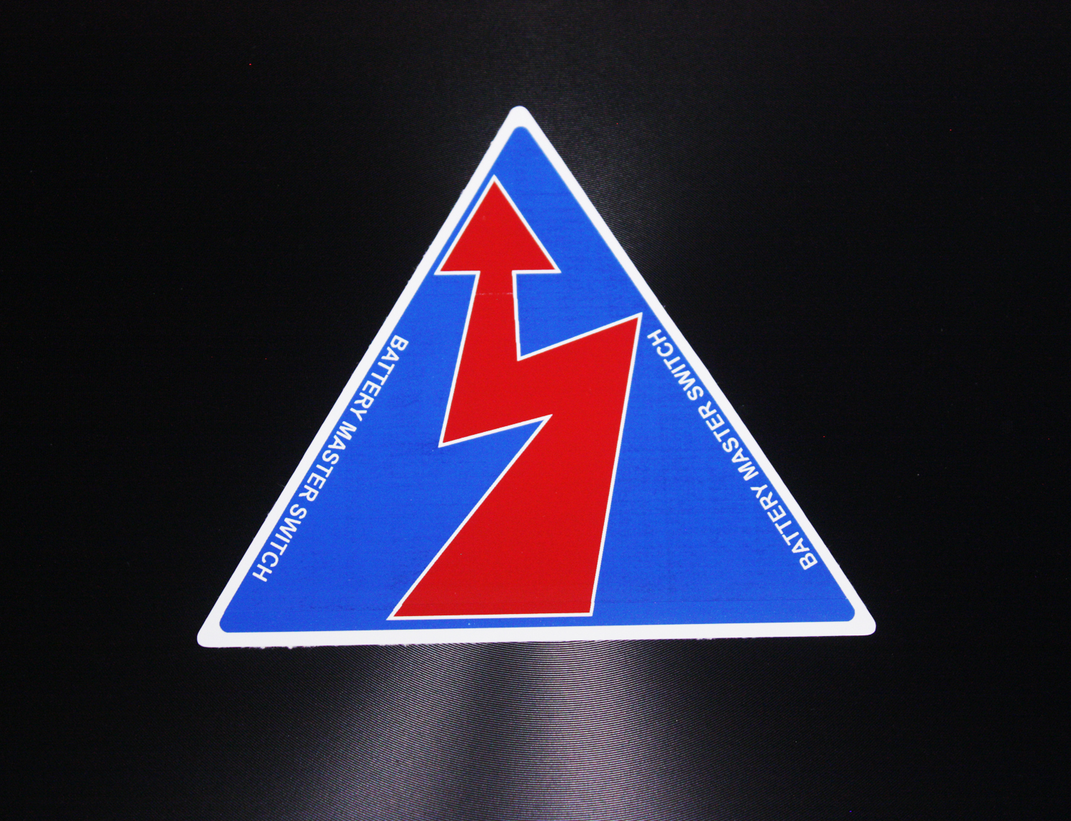 2 pcs x Battery Safety Printed Racing Track Race Vinyl Sticker Decal