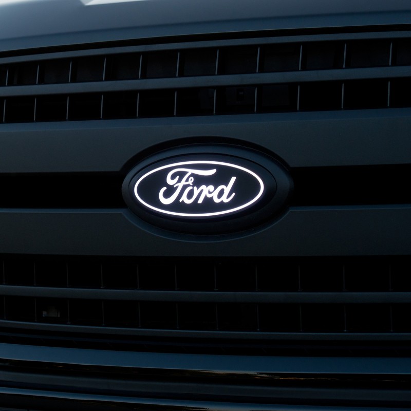 Putco For 2023 Ford F-150 Front Luminix LED Emblem With Camera Cutout – Fits