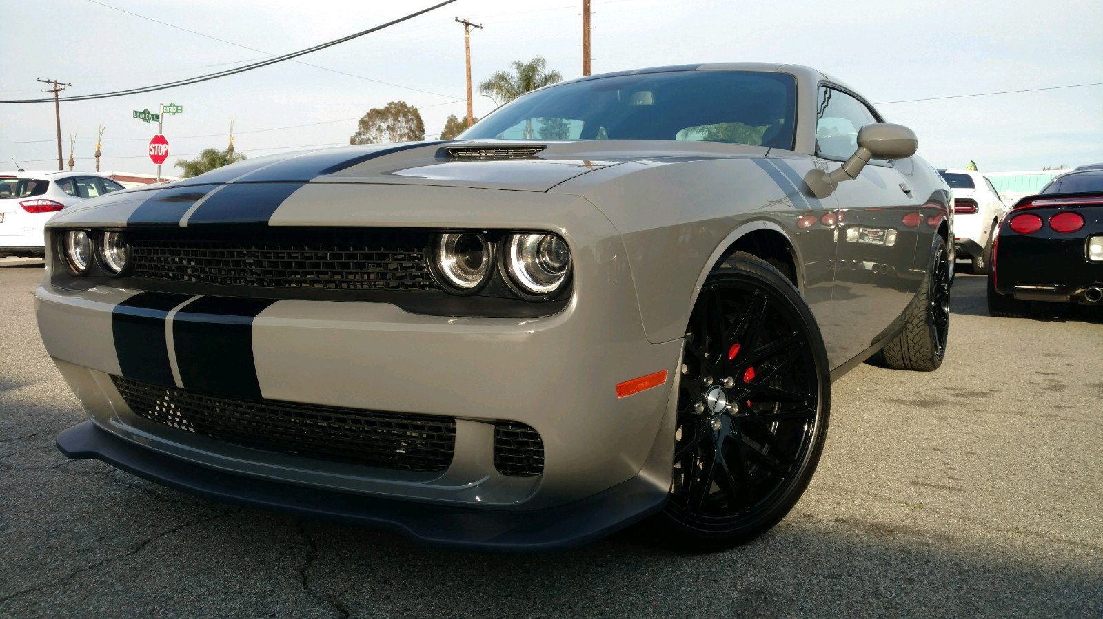 FITS Dodge Challenger 8″ Racing Stripes Graphic Vinyl Decal 36 FEET