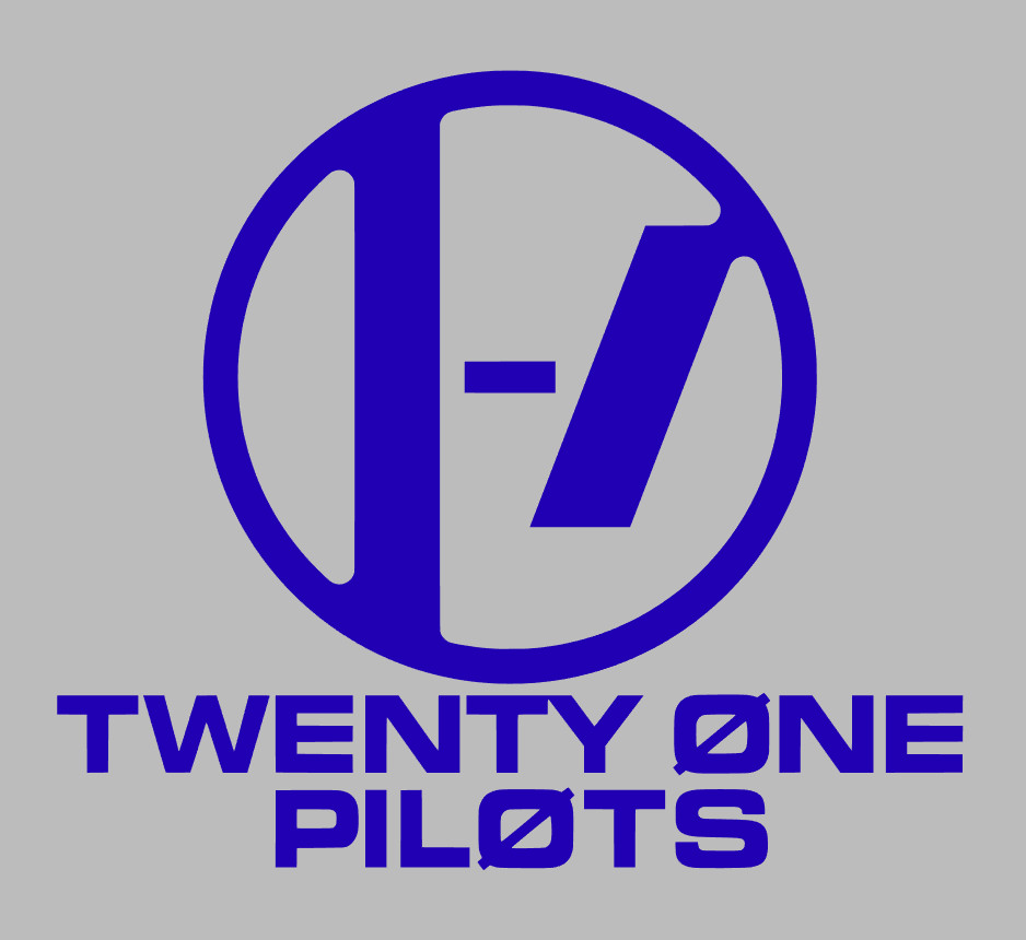 Twenty One Pilots Dual Logo | Waterproof Vinyl Decals | 3″ OR 6″, 7 Colors
