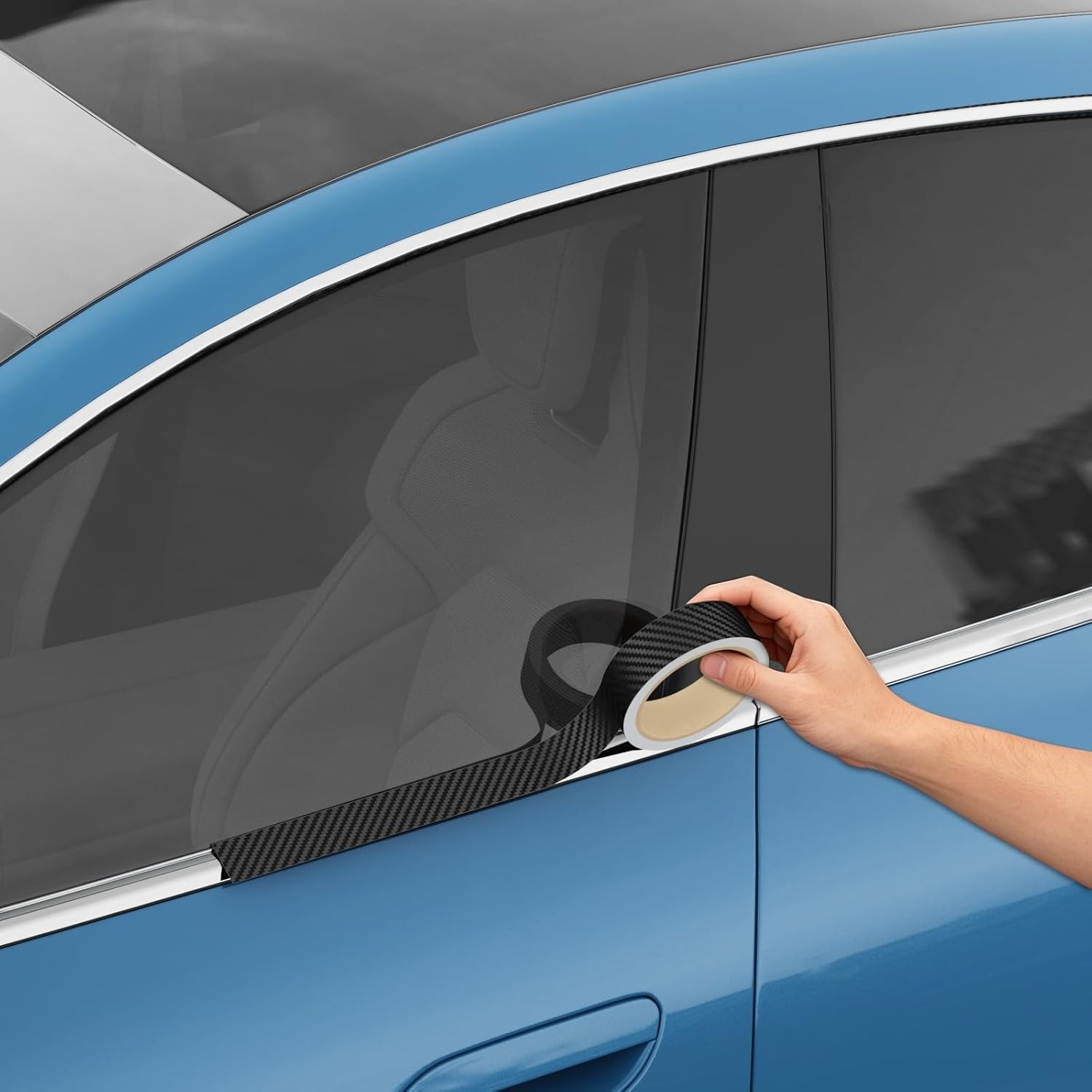 Universal 4 Width Chrome Delete Vinyl Wrap – Easy Apply & Scratch Resistant