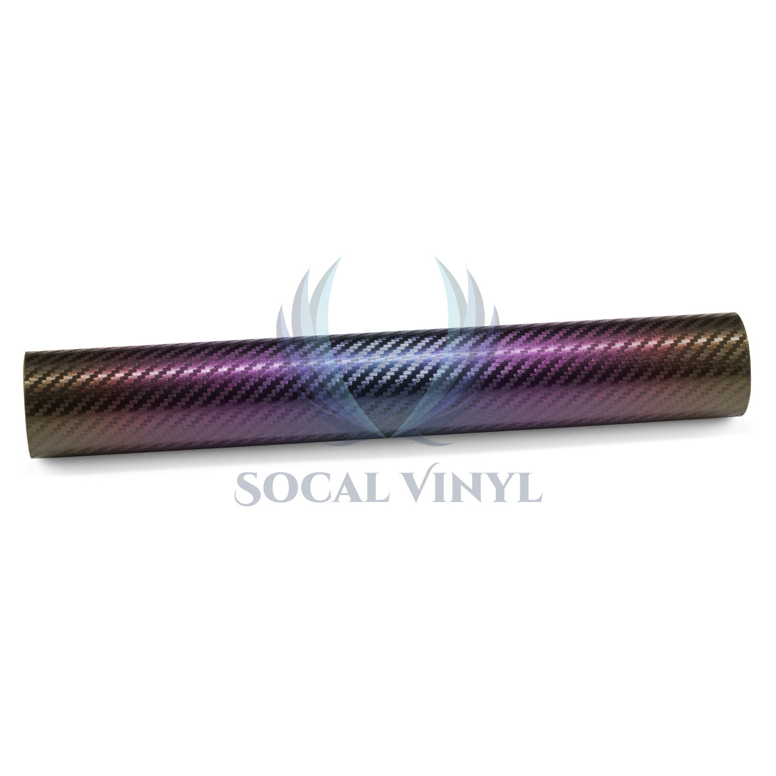 Chameleon 3D Carbon Fiber Matte Purple Blue Sticker Decal Vinyl Wrap Sheet Film