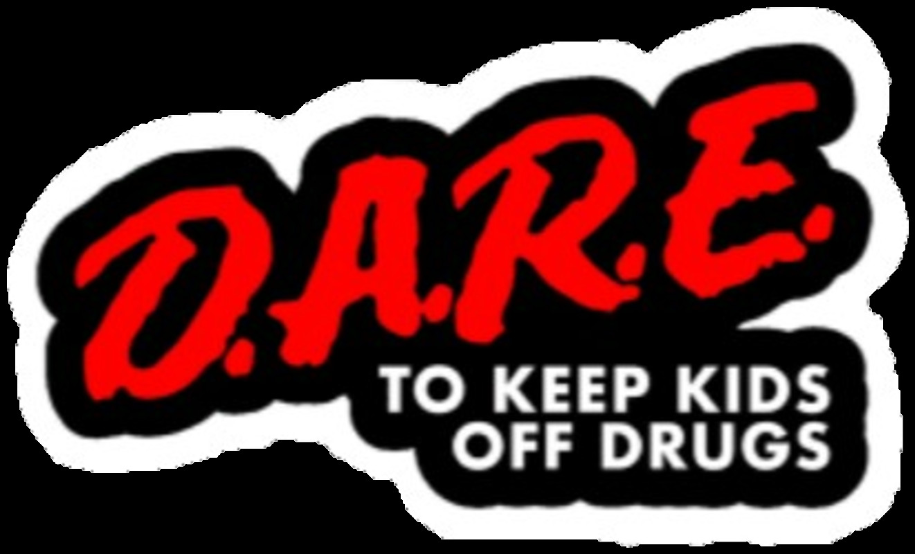 DARE to Keep Kids off of DRUGS Car Window Vinyl Decal Funny Laptop Sticker NEW