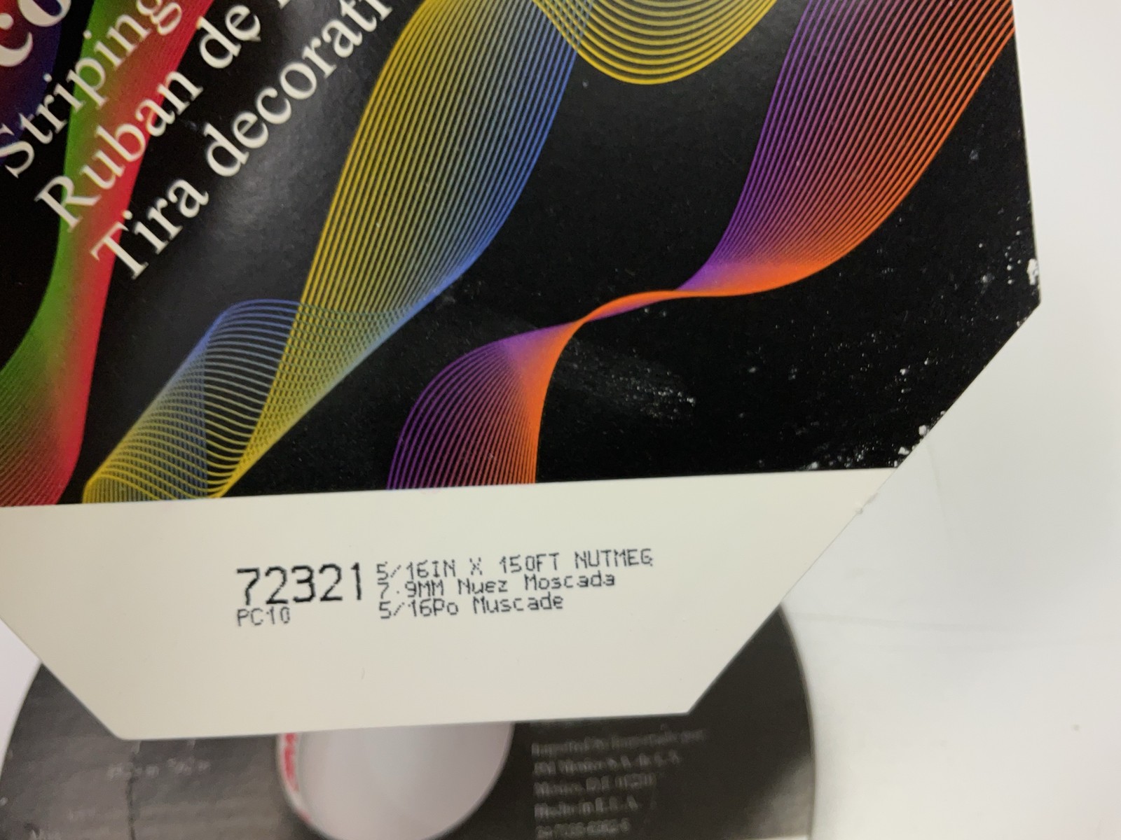 3M 72321 Pinstripe Automotive Striping Stripe Tape – Nutmeg, 5/16″ X 150 Feet
