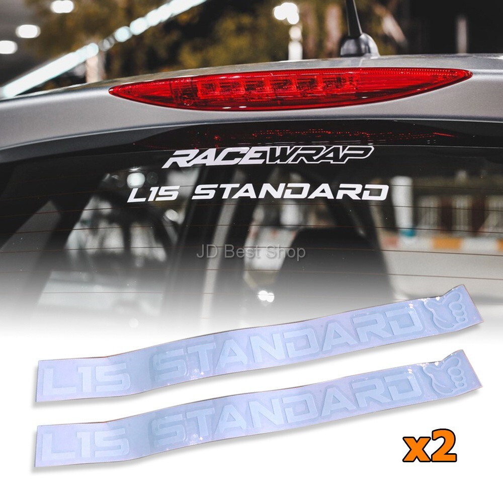 Sticker JDM Style Vinyl Decal Dicut Jap L15 Standard For Honda GK GE Fit City RS
