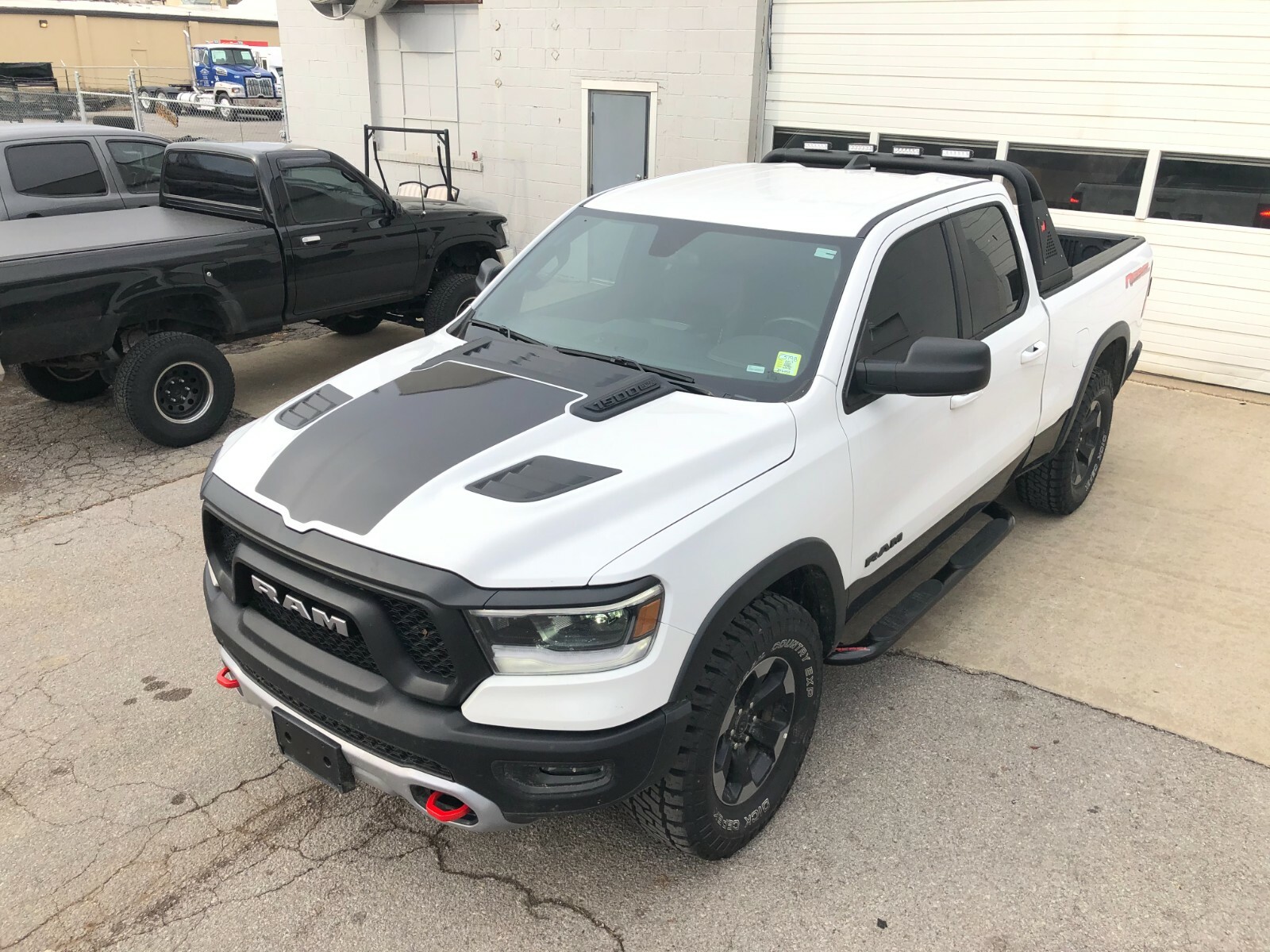 FITS 2019-2026 DODGE RAM 1500 REBEL VINYL HOOD DECAL STICKER GRAPHIC STRIPE